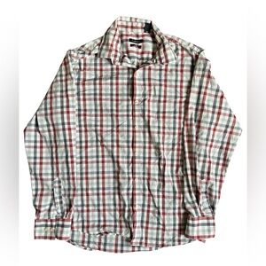 VAN HEUSEN Men’s Plaid Button Up Shirt